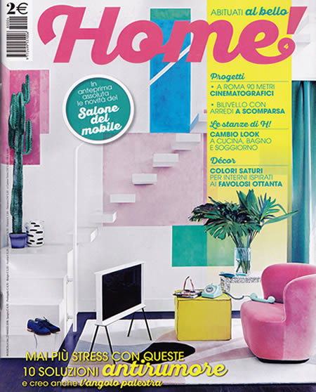 copertina magazine Home